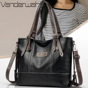 Four Arrows Genuine Brand Top Quality PU Leather Luxury Handbags Women Bags Designer Large Shoulder Crossbody Bags for Women New