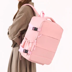 Cross-Border Travel Backpack for Men and Women, Large Capacity Shoe Compartment Luggage Bag, Computer Business Bag, Student School Bag, Commuting Bag